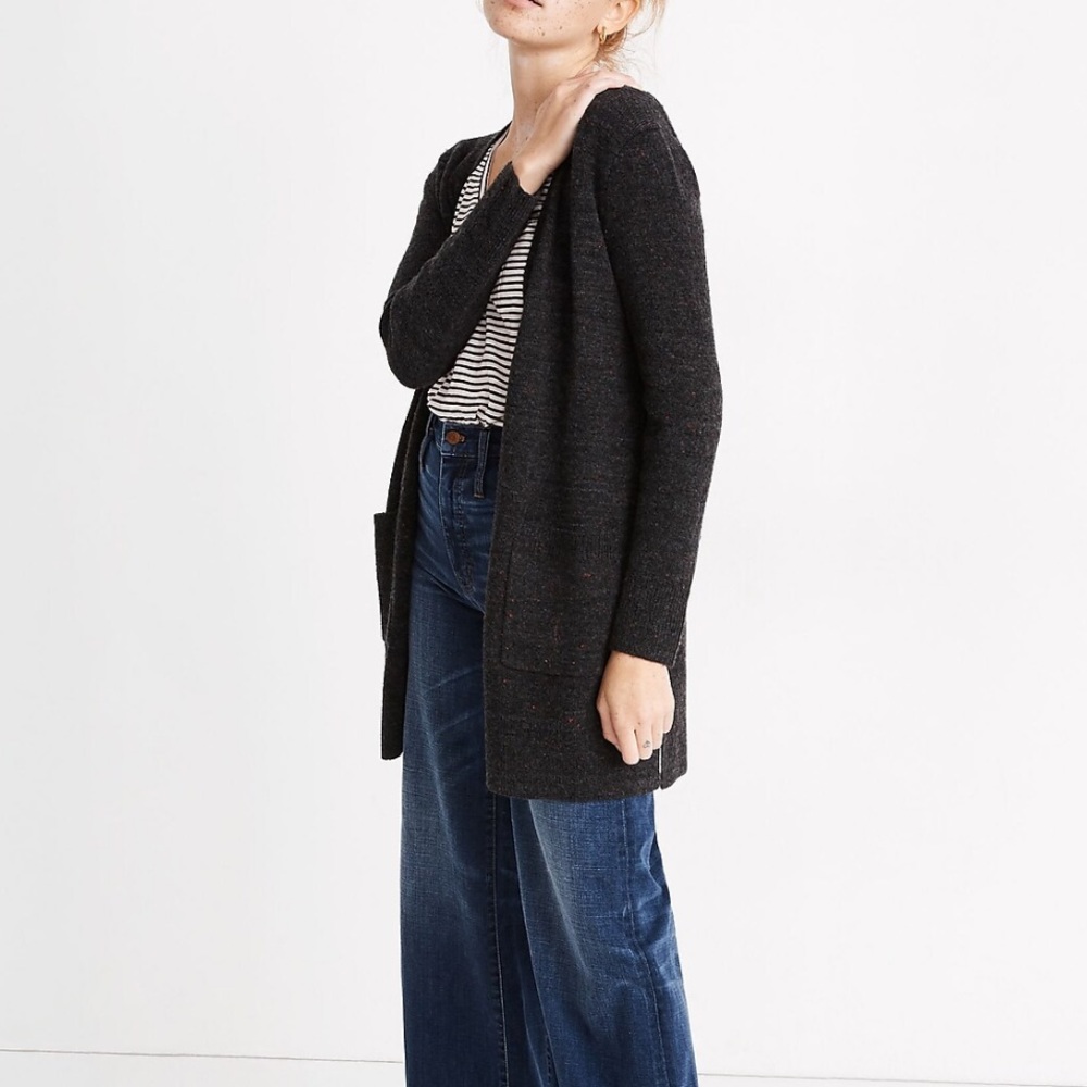 Madewell Donegal Kent Cardigan Sweater in Coziest Yarn